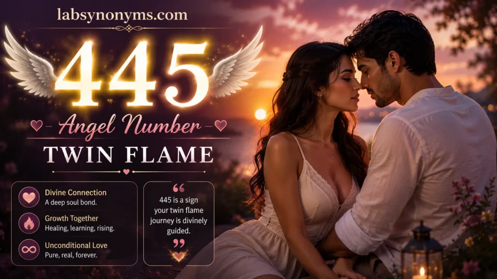 445 Angel Number Twin Flame