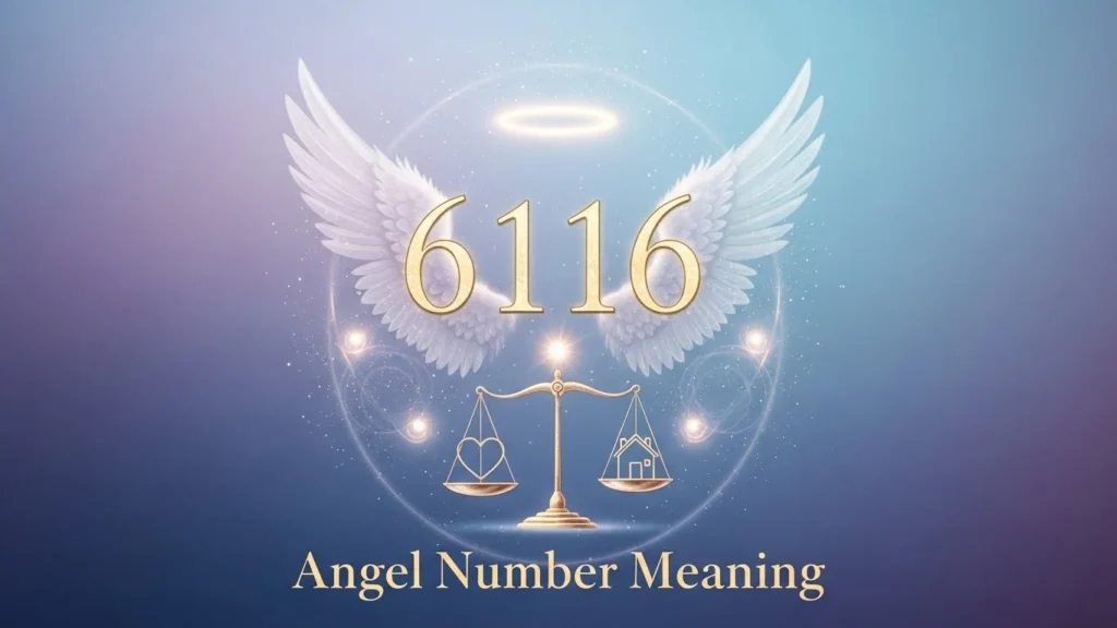 6116 angel number meaning