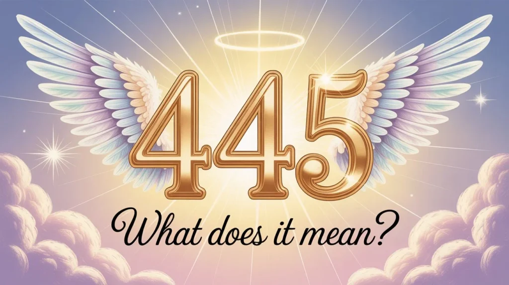 Angel Number 445 What Does It Mean?
