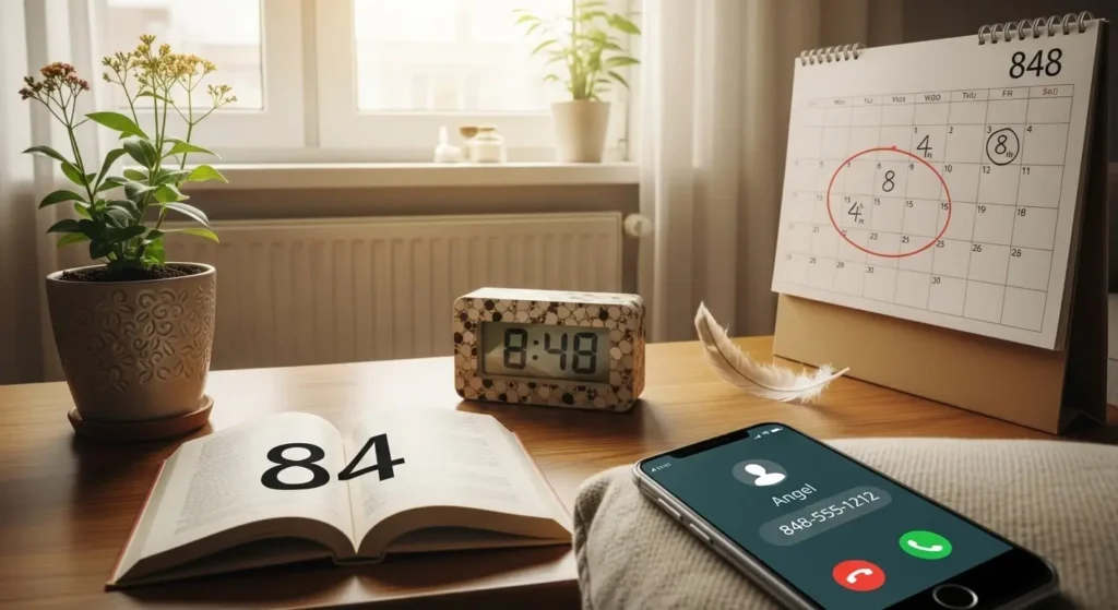 How Angel Number 848 Shows Up in Daily Life