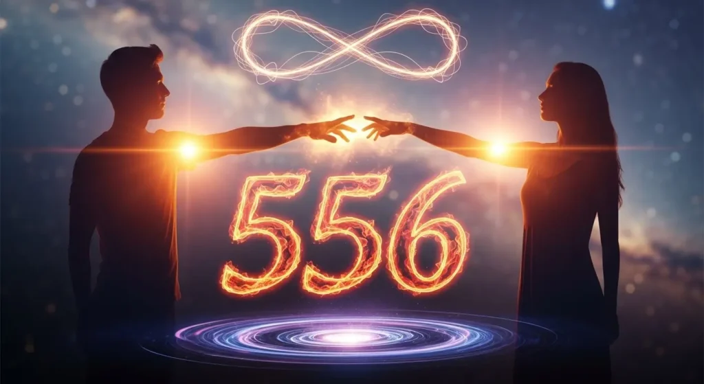 Twin Flame Meaning of 556