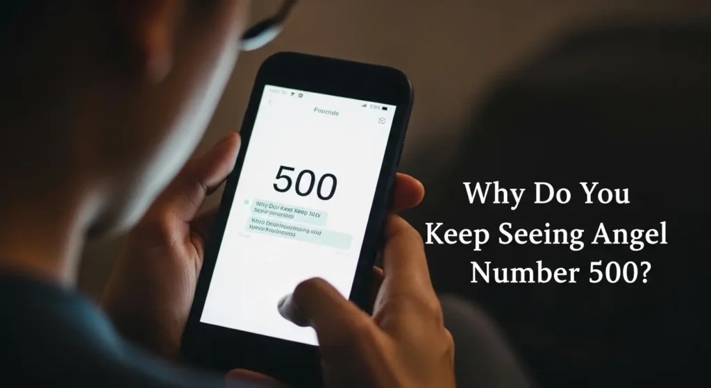 Why Do You Keep Seeing Angel Number 500?