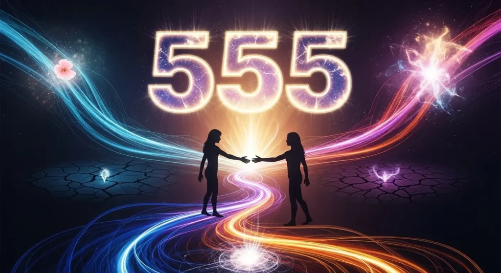 555 twin flame number meaning