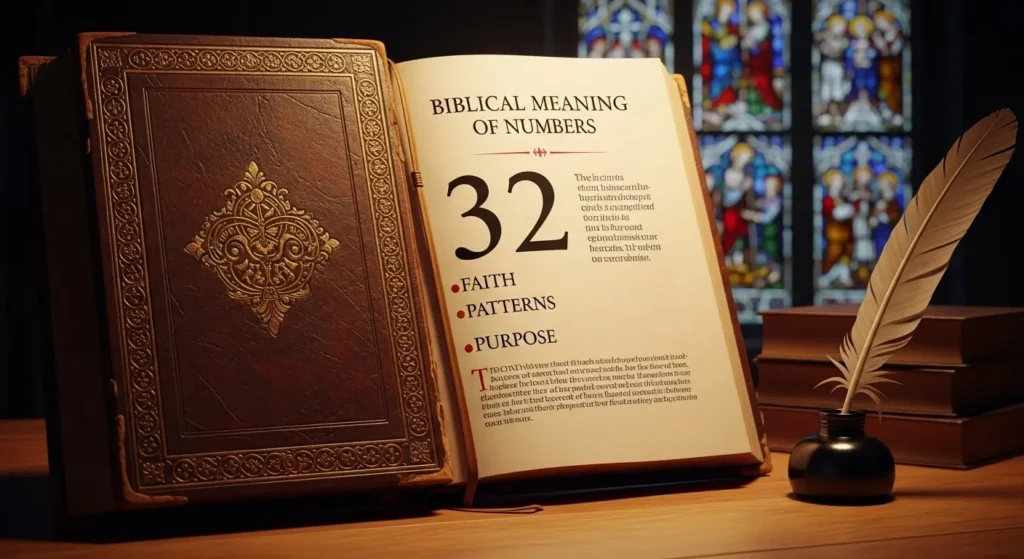 number 32 meaning in the bible