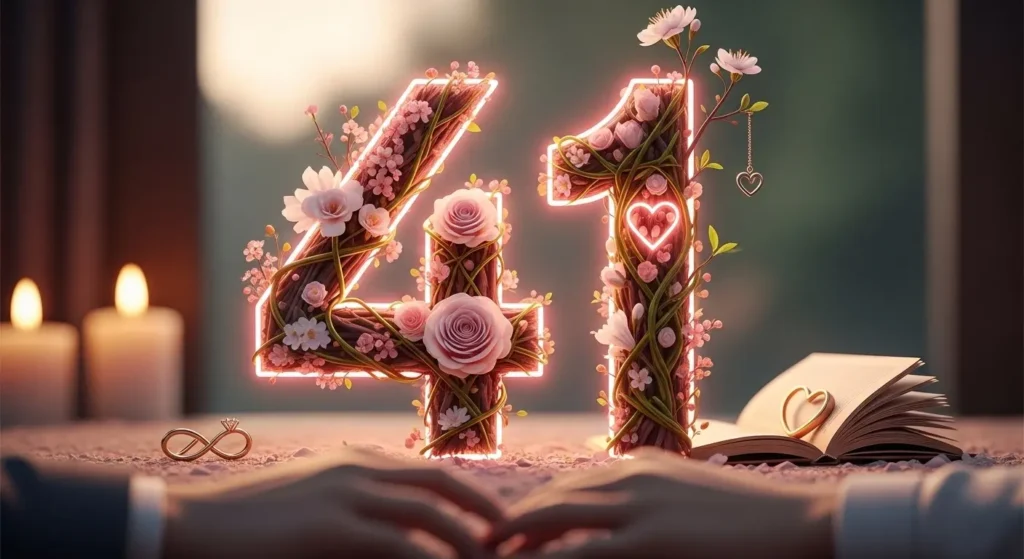 number 41 meaning in love
