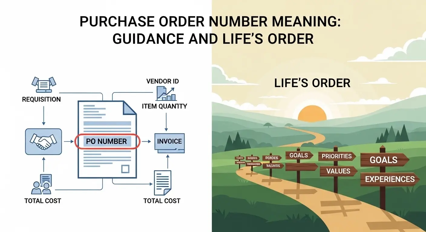 Read more about the article Purchase Order Number Meaning: Guidance and Life’s Order