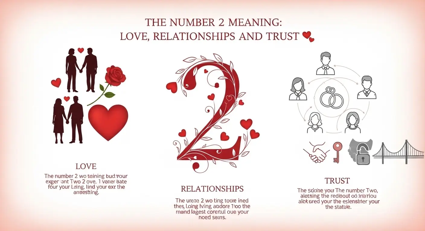 The Number 2 Meaning: Love, Relationships and Trust in 2026 ️