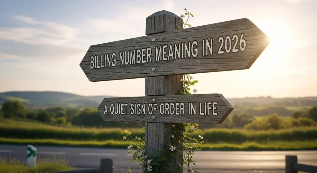 billing number meaning