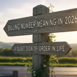 billing number meaning