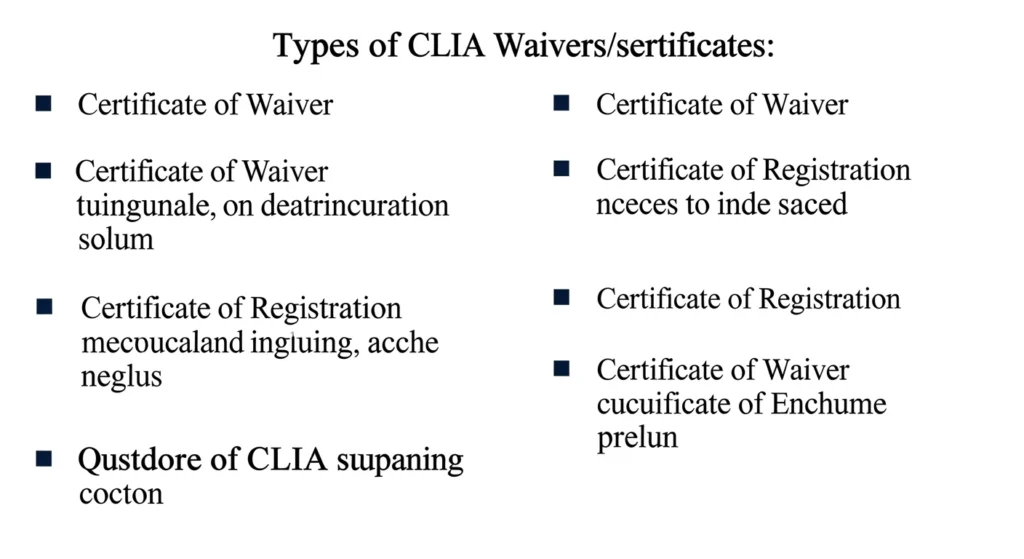 clia number meaning