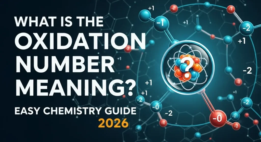 oxidation number meaning