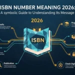 The ISBN number meaning